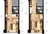 复式单身公寓户型图,复式单身公寓效果图