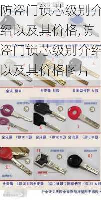 防盗门锁芯级别介绍以及其价格,防盗门锁芯级别介绍以及其价格图片